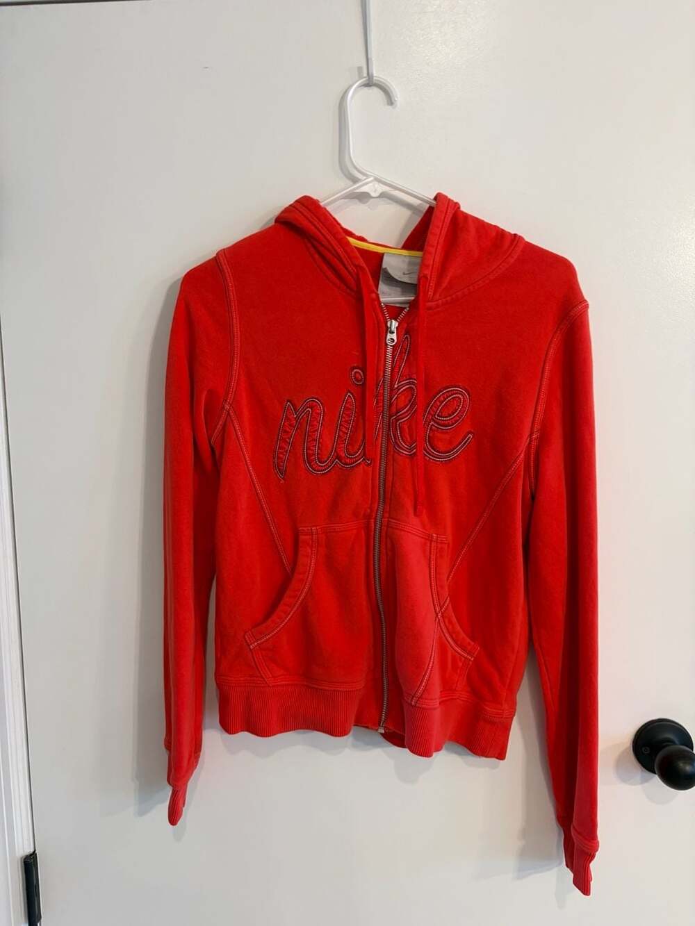 Vintage Nike womens medium red hoodie